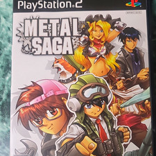 Metal Saga PS2 Atlus T Teen NTSC-U/C Turn-Based RPG w/ Manual Case Disc