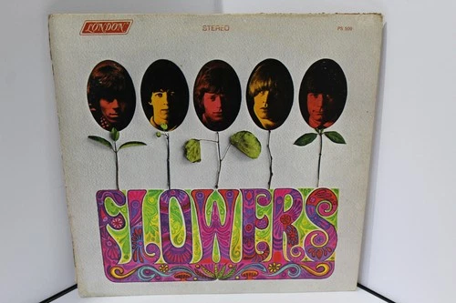 The Rolling Stones - Flowers G+/VG+ 1967 First Press, Original Inner, PS-509