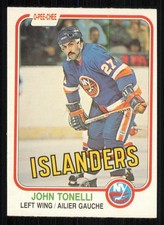 1981-82 O-Pee-Chee #218 John Tonelli