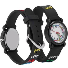  Kids 3D Cartoon Waterproof Toddler Watch Small Time Wristwatch Battery Power