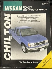 Nissan Pick-Ups Repair Manual : 1998-2004 Perfect Jeff Kibler
