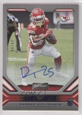 2019 Panini Playbook Rookies Signatures Blue 48/49 Darwin Thompson Auto 0nr3