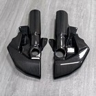 New For YAMAHA YZF-R1 YZF-R6Carbon Fiber Front Caliper Radiator Cover Accessorie
