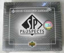 2004 Upper Deck SP Prospects Baseball Hobby Box Factory Sealed 5 Autos Avg.👍