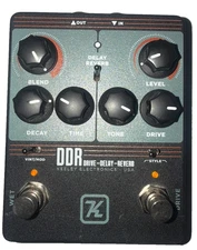 Keeley DDR Drive-Delay-Reverb Guitar Effects Pedal - Works Great