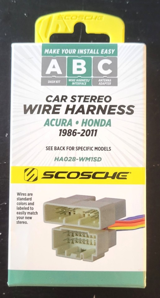 2006 Honda Civic Radio Double DIN Dash Installation Kit For Honda & Acura ( 1986-2011) – Includes Wiring Harness, Metra Compatible Metra 95 2001 Dash Kit - Foto 6