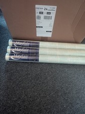 MAYFAIR VINTAGE WALLPAPER WOODLAND STRIPE X 3 ROLLS NEW AND UNUSED FROM 1999