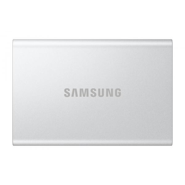 Samsung Argento Portable T7 Resurrected (2 Tb), Ssd Esterno, - Immagine 2