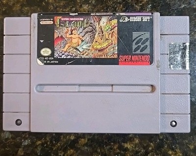 Super Adventure Island -Cartridge Only- Super Nintendo SNES 