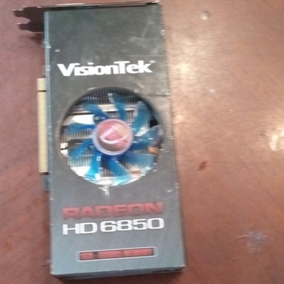 VisionTek AMD Radeon HD 6850 Graphics Card PCIe DVI HDMI DP Multi Monitor
