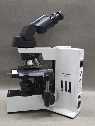 Olympus BX40F Clinical Compound Microscope Laboratory Bundle - Made in Japan