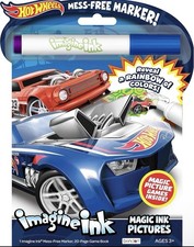 Race Car Imagine Ink Magic Ink Pictures (Hot Wheels) NEW