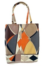 1960s / 1970s EMILIO PUCCI Fabric Summer Bucket Bag Vintage Handmade