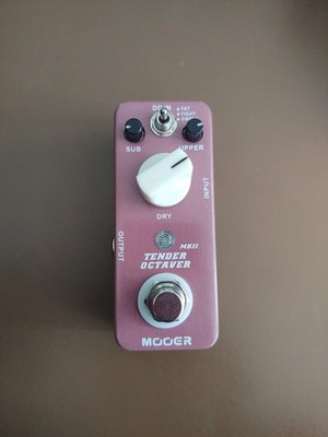 Mooer Tender Octaver MKII EHX POG Clone Polyphonic Octave Generator  Guitar Bass
