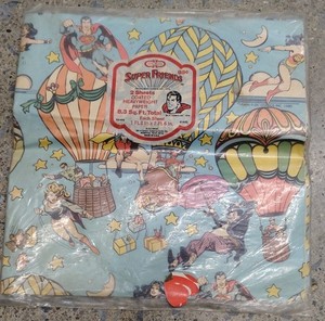 DC Comics 1980 Super Friends Wrapping Paper
