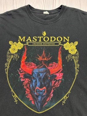 Mastodon Crusher Destroyer Band vintage black T-Shirt QT4057