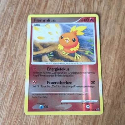 Pokémon Karte Flemmli Lv.12 99/127 Reverse Holo | Platinum | DE - Bild 1 von 2