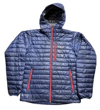 Chaqueta Abrigo con Capucha Rab Para Hombres Microlight Alpine Down Pertex Azul Puffer Reino Unido M En muy buena condición