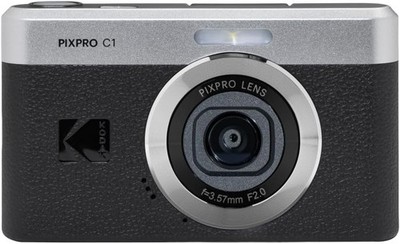 Kodak Pixpro C1 Digitalkamera 13MP 4x Zoom 2,8'' Display Schwarz NEU OVP