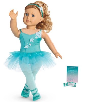 NIB AMERICAN GIRL OMBRE BALLET OUTFIT TUTU SET 2018 RETIRED