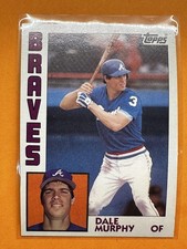 1984 Topps #150 Dale Murphy. Set Break Mint Gem