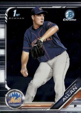2019 Bowman Draft Chrome #BDC-48 Matthew Allan - METS -BUY 3 GET 1 FREE
