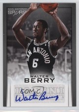 2013-14 Panini Signatures Walter Berry #36 Auto 1u6
