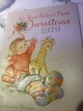 It s Your Baby s First Christmas 1979 Hallmark Booklet