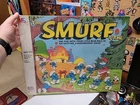 1981 Vintage Milton Bradley The Smurf Game 3D Board Game