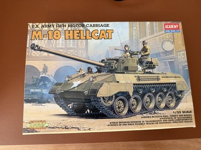 Academy M-18 HELLCAT TANK 1/35 Model Kit #1375 5633