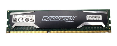 Crucial Ballistix Sport RAM 8GB DDR3 1600MHz P/N: BL8G3D1609DS1S00.16FER Tested