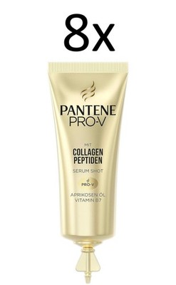 8X PANTENE PRO-V SERUM SHOT APRIKOSEN ÖL VITAMIN B7 8 X 15 ML *NEU*