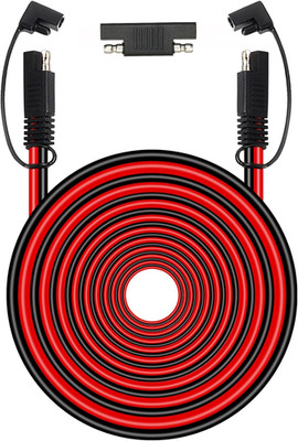 MOOKEERF 10 AWG SAE Extension Cable - 50FT Quick Disconnect Wire Battery Charger