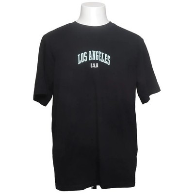 FSBN, T-shirt, Größe: XL, RELAXED FIT, Schwarz, Baumwolle, Print, Herren #vSo
