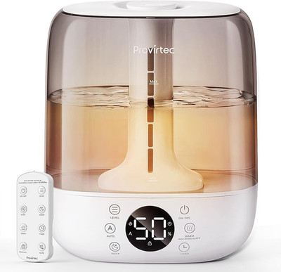 6L Self-Cleaning Humidifier for Large Room, Cleancare Warm & Cool Mist, No-Leak