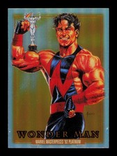 2024 SkyBox Marvel Masterpieces 92 Platinum Wonder Man #93 Rainbow