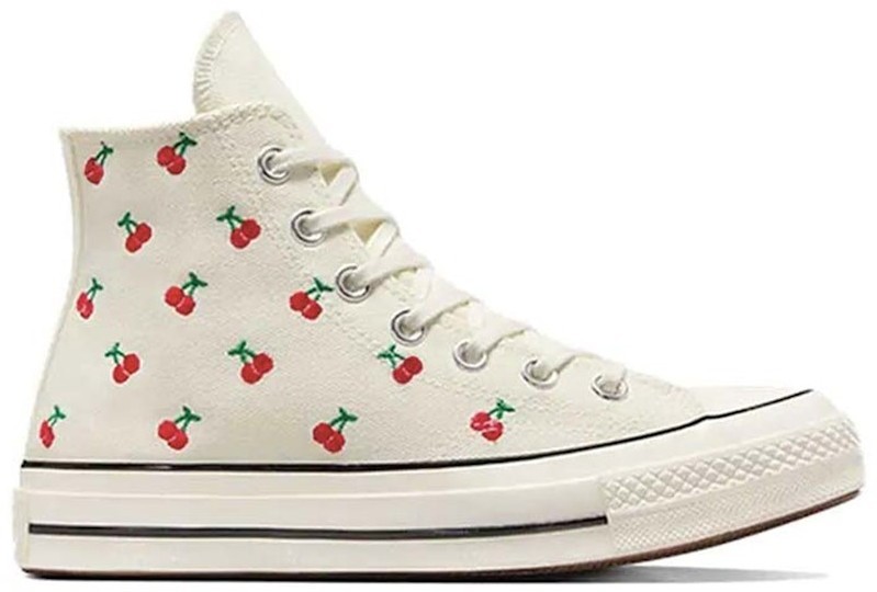 Size 7 - Converse Chuck 70 High Cherries W for sale online | eBay