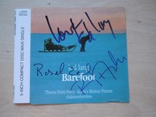 Salmonberries K.D. Lang Percy Adlon autographs signed CD cover "Barefoot"