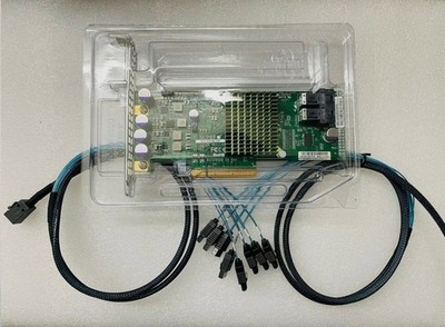 Supermicro LSI 9300-8i SAS3008 12Gbps HBA IT Mode for ZFS TrueNAS w/ 2x SATA