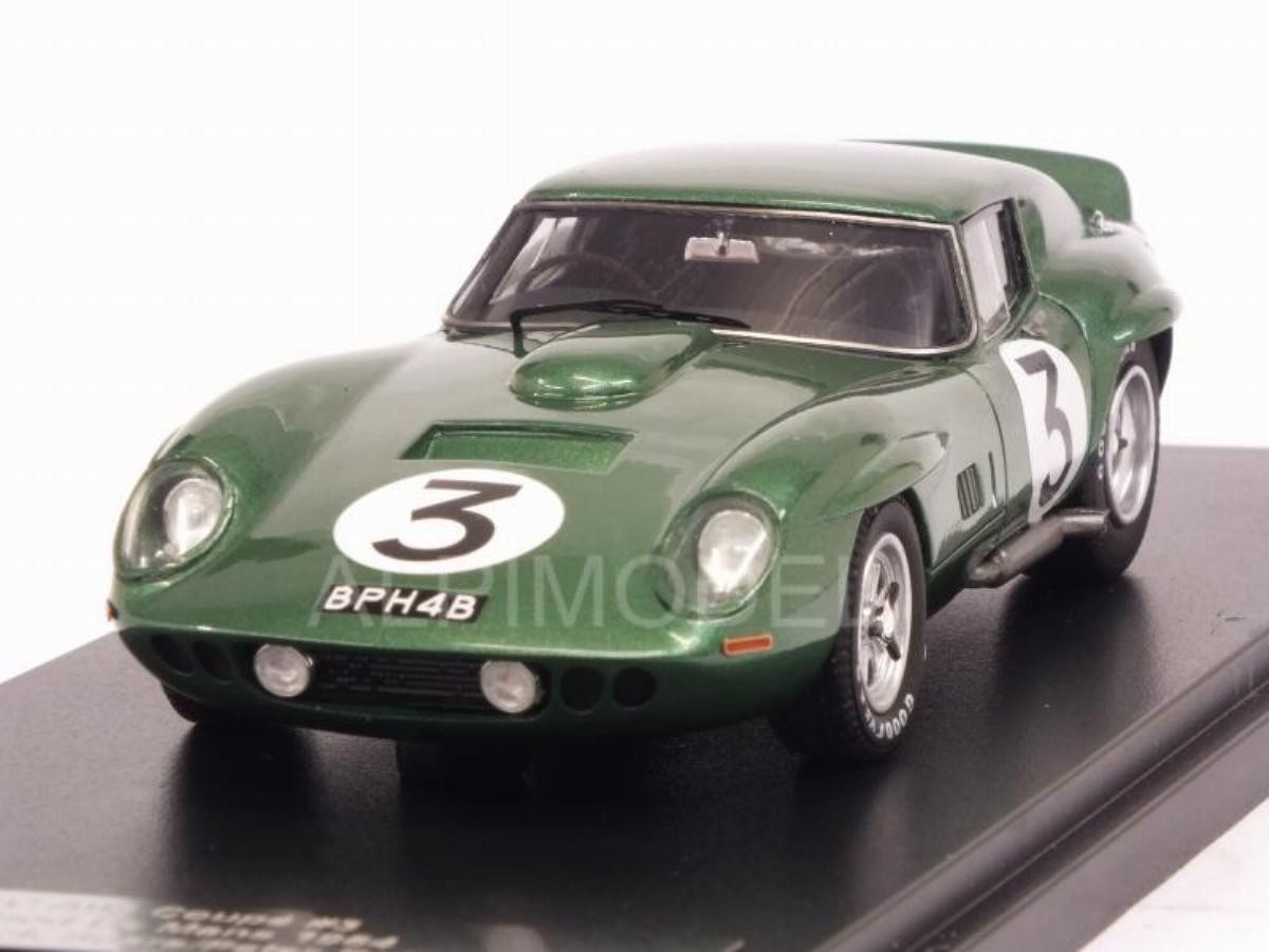 AC Cobra A98 Coupe #3 Le Mans 1964 : revivez la course mythique de Sears avec Matrix 1:43