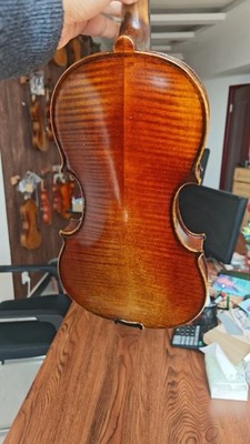 Professionelle handgefertigte 4/4-Violine mit kostenlosem Koffer