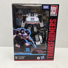 Hasbro Transformers Studio Series 86 01 Deluxe Autobot Jazz Action Figure Movie