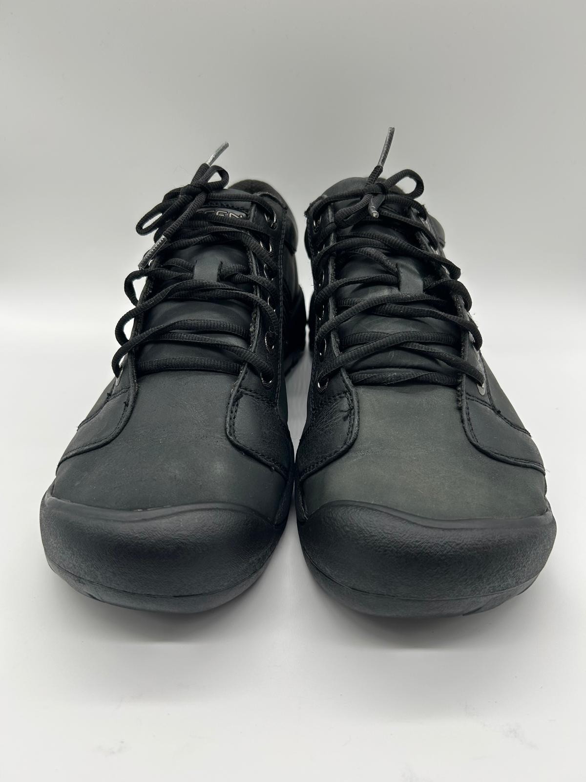 Scarpe Keen Austin uomo 11 nere basse stringate pelle casual 1002990