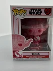 Funko POP! Star Wars Valentine's Day Yoda Pink #421 Vinyl Figure DAMAGED BOX