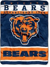 Chicago Bears NFL Northwest est. 1920 60" x 80" Raschel Throw Blanket