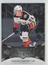 2018-19 UD Ice Exquisite Collection Platinum Rookies Maxime Comtois RC 074/299