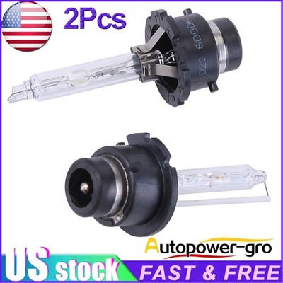 Set of 2 6000K D2S D2R D2C HID Xenon Bulbs Factory Headlight HID Replacement