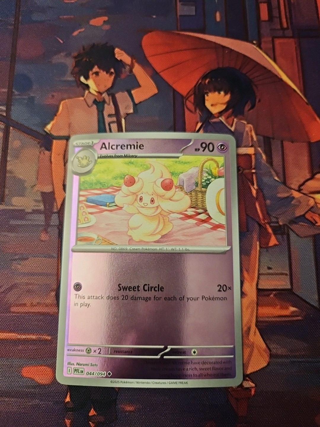 Alcremie - 044/094 - Reverse Holo - Pokemon Phantasmal Flames