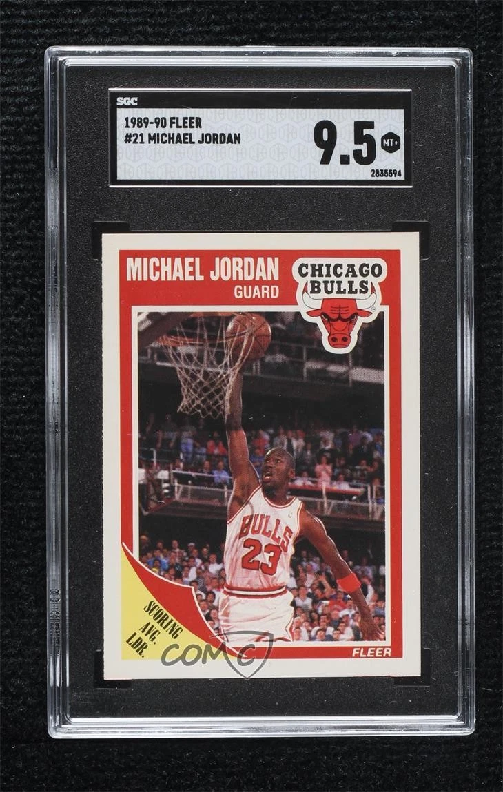 Michael Jordan trading card