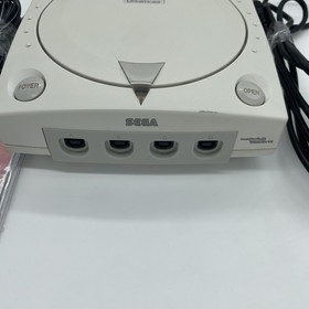 Vintage Sega Dreamcast Console Console Gaming System White HKT-3020